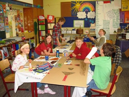 kunstprojektwoche 2009 masken becker 5